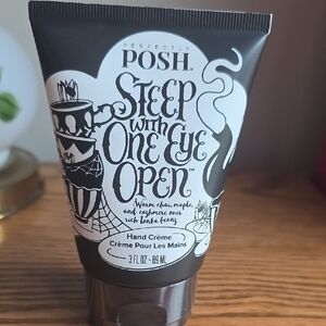 Perfectly Posh Steep with One Eye Open Hand Crème- Chai, Maple & Cashmere, Beary